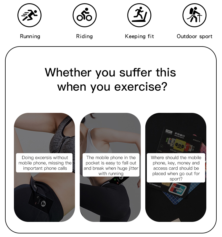 Yesido אביזר Lifestyle High elastic sports arm bag (WB12)