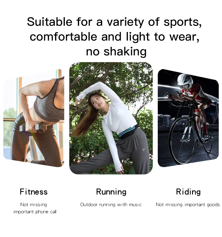 Yesido אביזר Lifestyle High elastic sports waist bag (WB13)