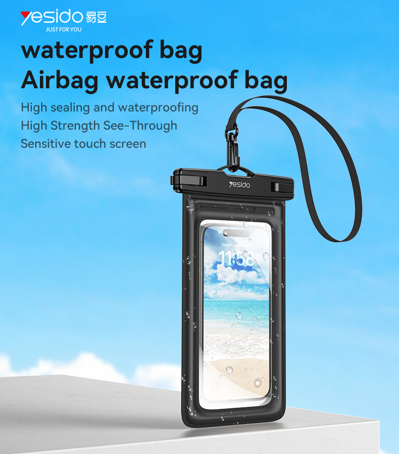 Yesido אביזר Lifestyle TPU Waterproof case (WB50)