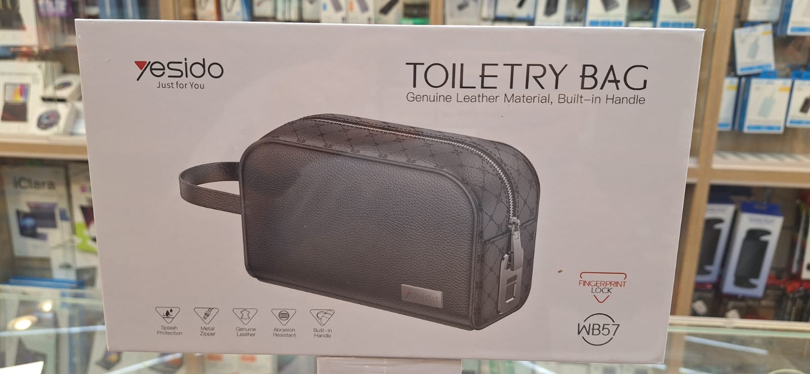 Yesido אביזר Lifestyle Fingerprint lock travel bag (WB57)