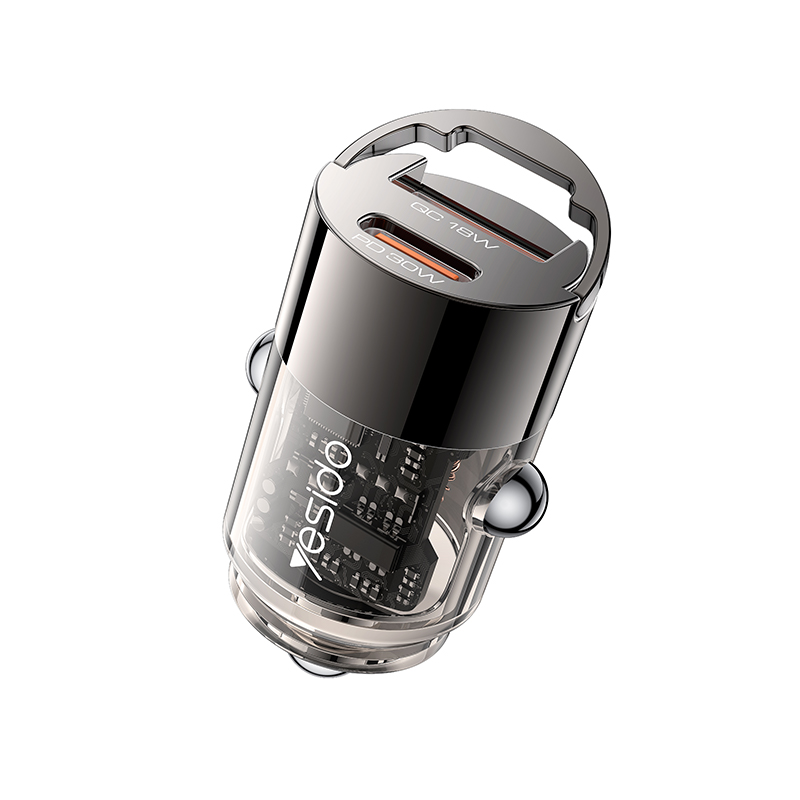 Yesido מטען לרכב A+C 30W Mini Car charger (Y68)