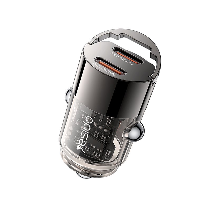 Yesido מטען לרכב C+C 30W Car Charger (Y69)