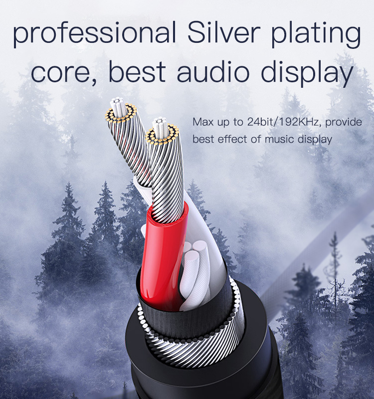 Yesido כבל AUX 3.5MM AUX 
Audio cable
1M (YAU14)