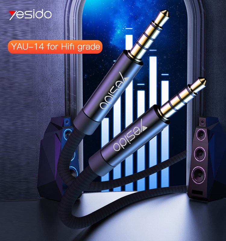 Yesido כבל AUX 3.5MM AUX 
Audio cable
3M (YAU16)