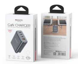 Yesido מטען לבית GaN charger
3C1A 140W-EU (YC143 EU)