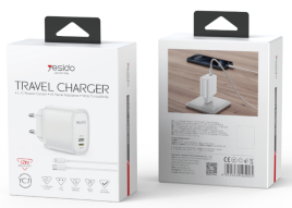 Yesido מטען לבית C/L 12W Home charger -EU (YC71)