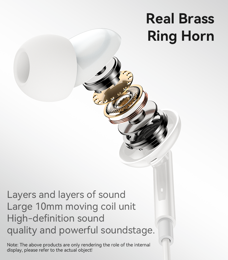 Yesido רמקול בלוטות Type-C  plastic Earphone (YH45)