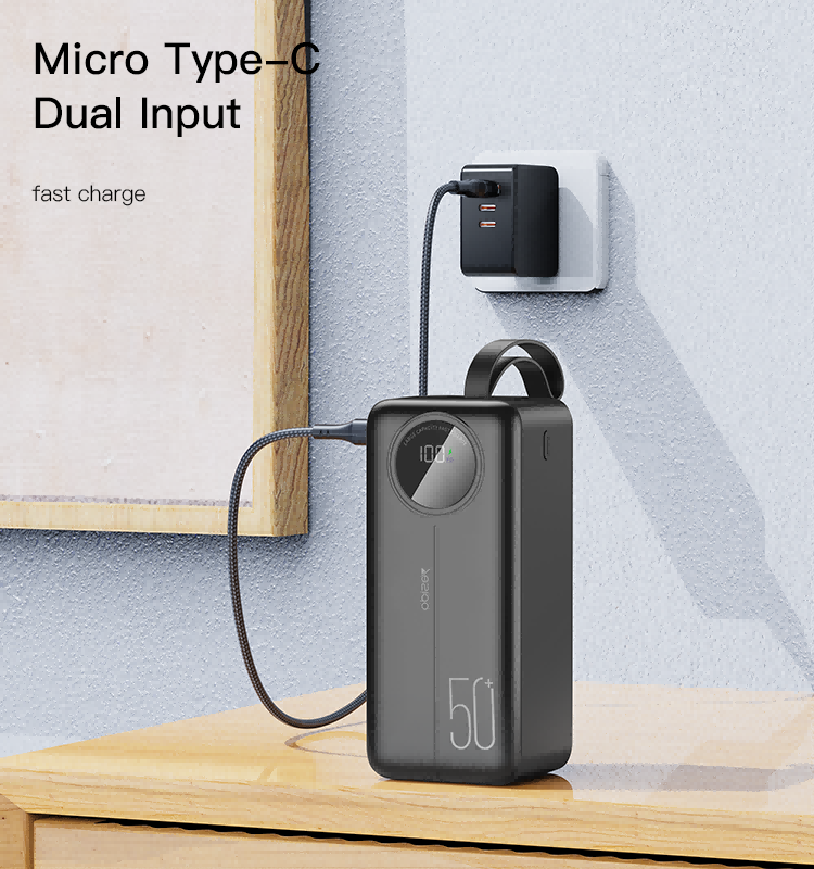 Yesido סוללת גיבוי 30000mAh fast charging Power bank (YP42)