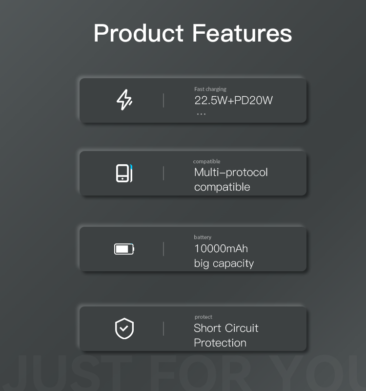Yesido סוללת גיבוי 20000MAh Power bank (YP47)