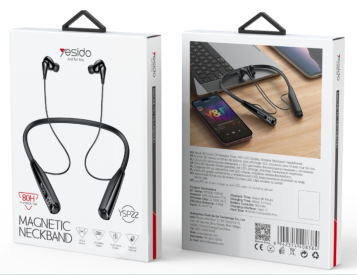 Yesido אוזניות בלוטות Large capacity 500mAh  headset (YSP22)