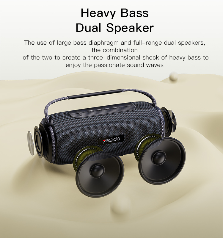 Yesido רמקול בלוטות Wirless speaker (YSW11)