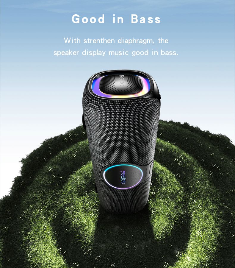 Yesido רמקול בלוטות 80W bluetooth speaker with Micphone (YSW21)